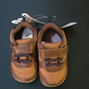 Carter's Tan and Brown Kids Sneakers
